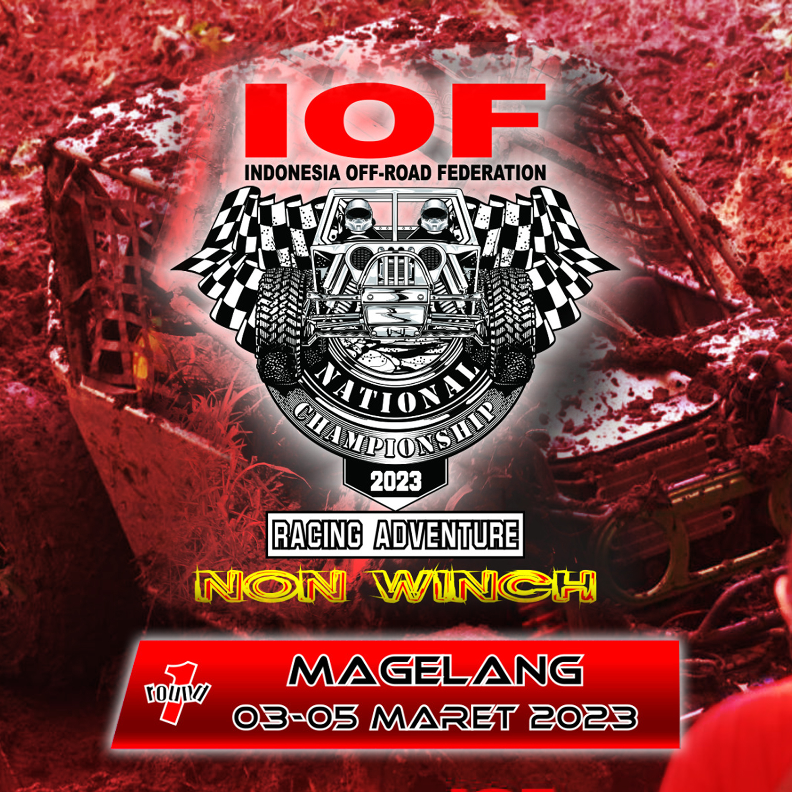 Hasil Perolehan Point IOF NATIONAL CHAMPIONSHIP RACING ADVENTURE NON WHINCHING Sirkuit Patung Gajah MAGELANG