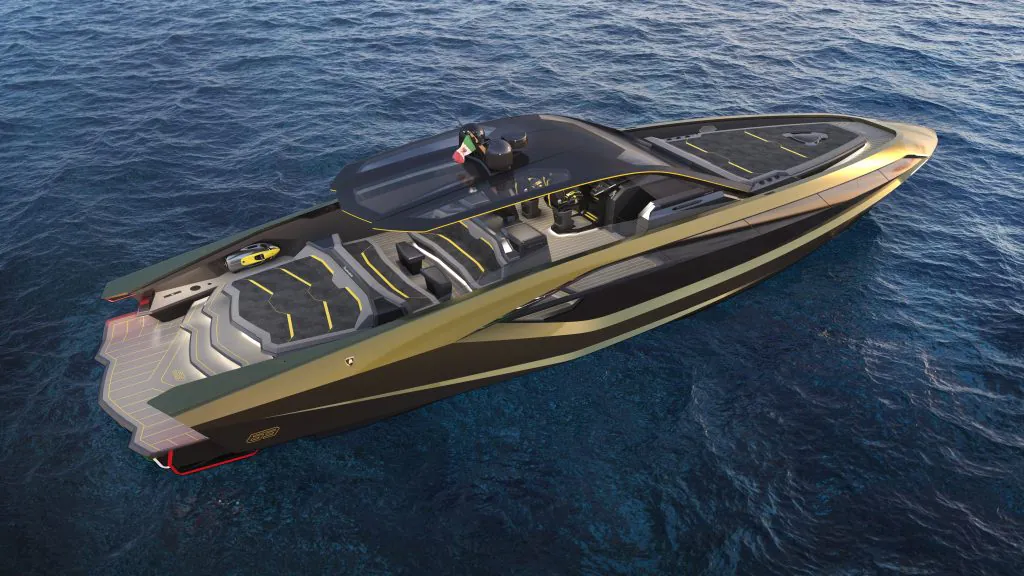 SUPERCAR YANG BERLAYAR DI LAUTAN LAMBORGHINI TECNOMAR 63