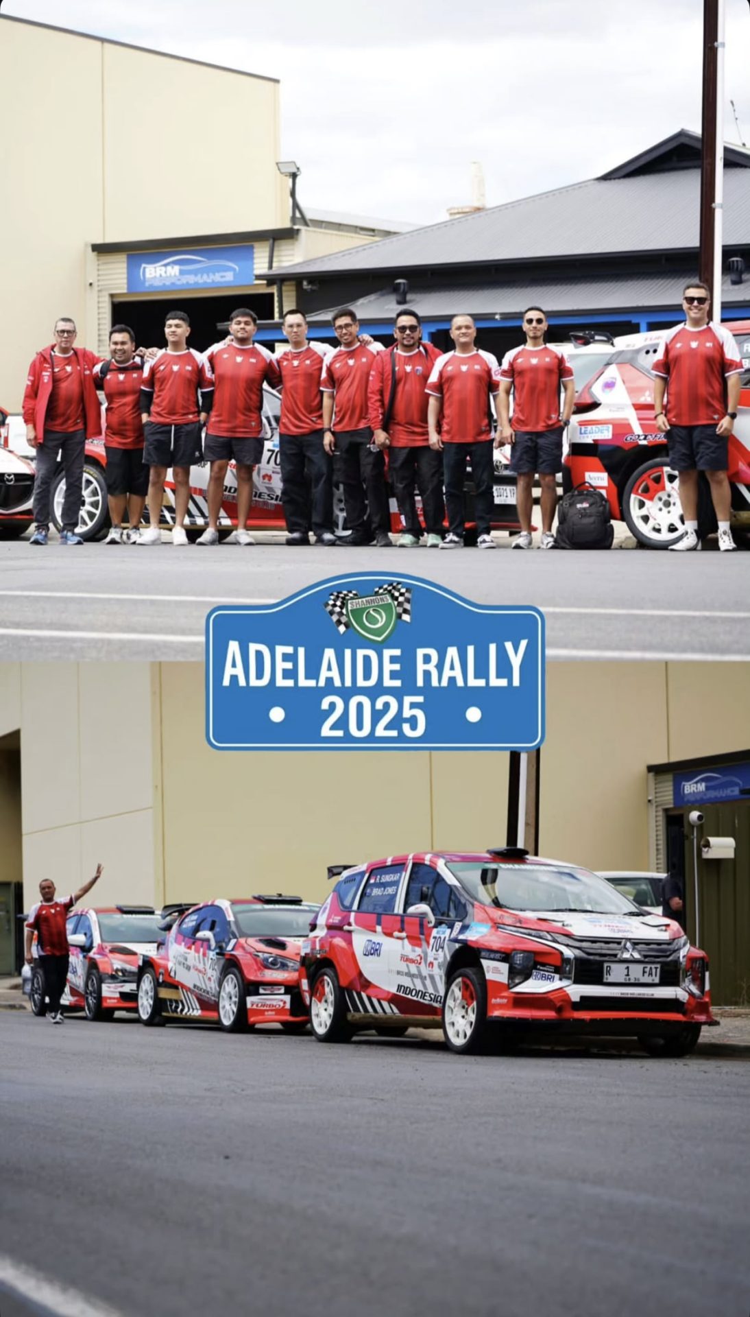 INDONESIA RALLY TEAM PANASKAN PERSAINGAN DI ADELAIDE RALLY 2025