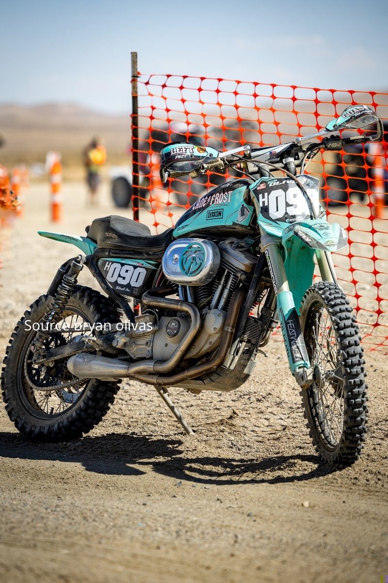 HARLEY-DAVIDSON SPORTSTER BERTRANSFORMASI MENJADI OFFROAD RACER