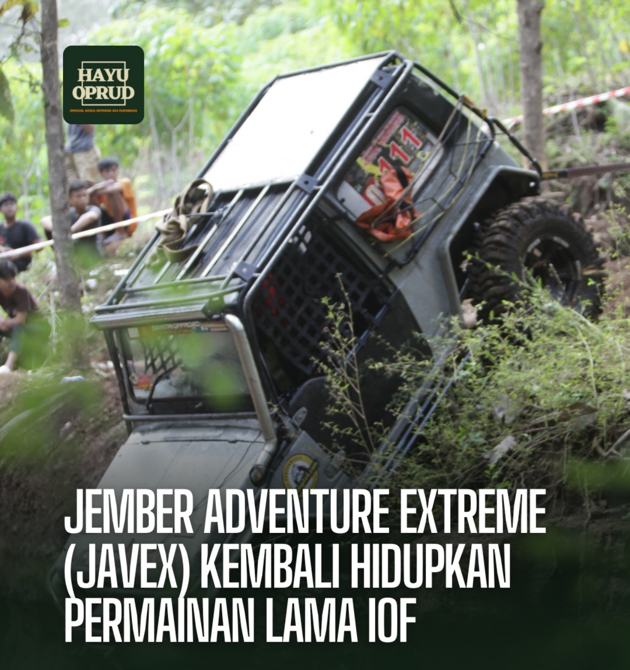 JAVEX 2025 HIDUPKAN KEMBALI KELAS BODY TUBE WINCHING DI BERNADY LAND JEMBER