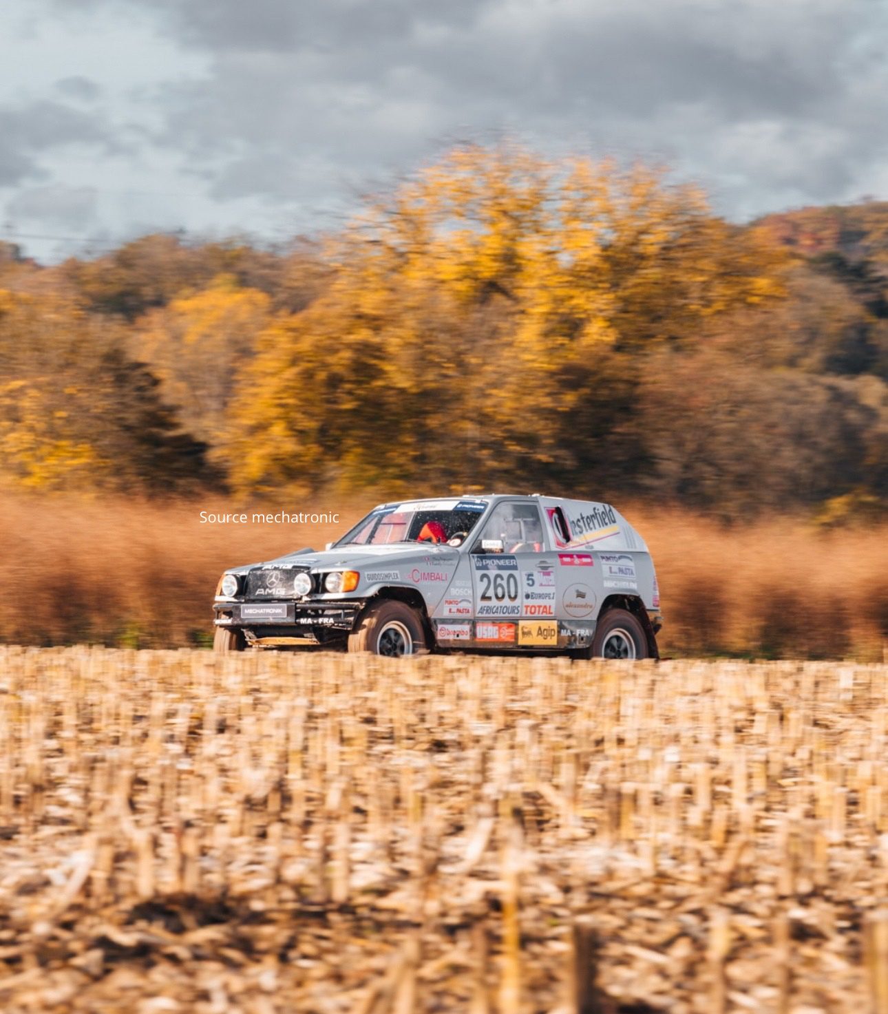 G-600 TE AMG LEGENDA RALLY LANGKA DARI ERA EMAS OFF-ROAD